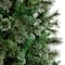 10ft. Unlit Wisconsin Slim Snow Tip Pine Artificial Christmas Tree